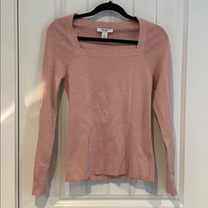 White house black market pink sparkle top